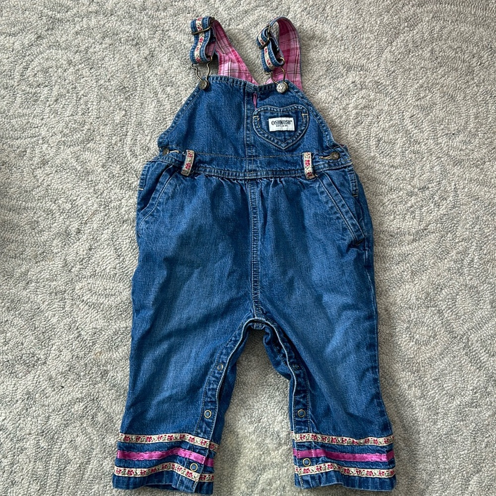 Vintage Oshkosh Overalls Size 18 months